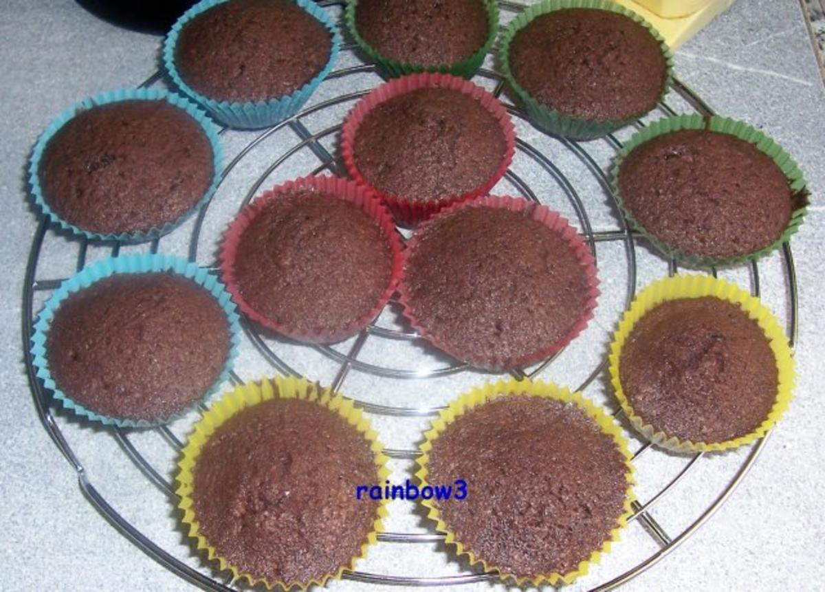 Backen: Oster-Schoko-Cupcakes - Rezept - Bild Nr. 3