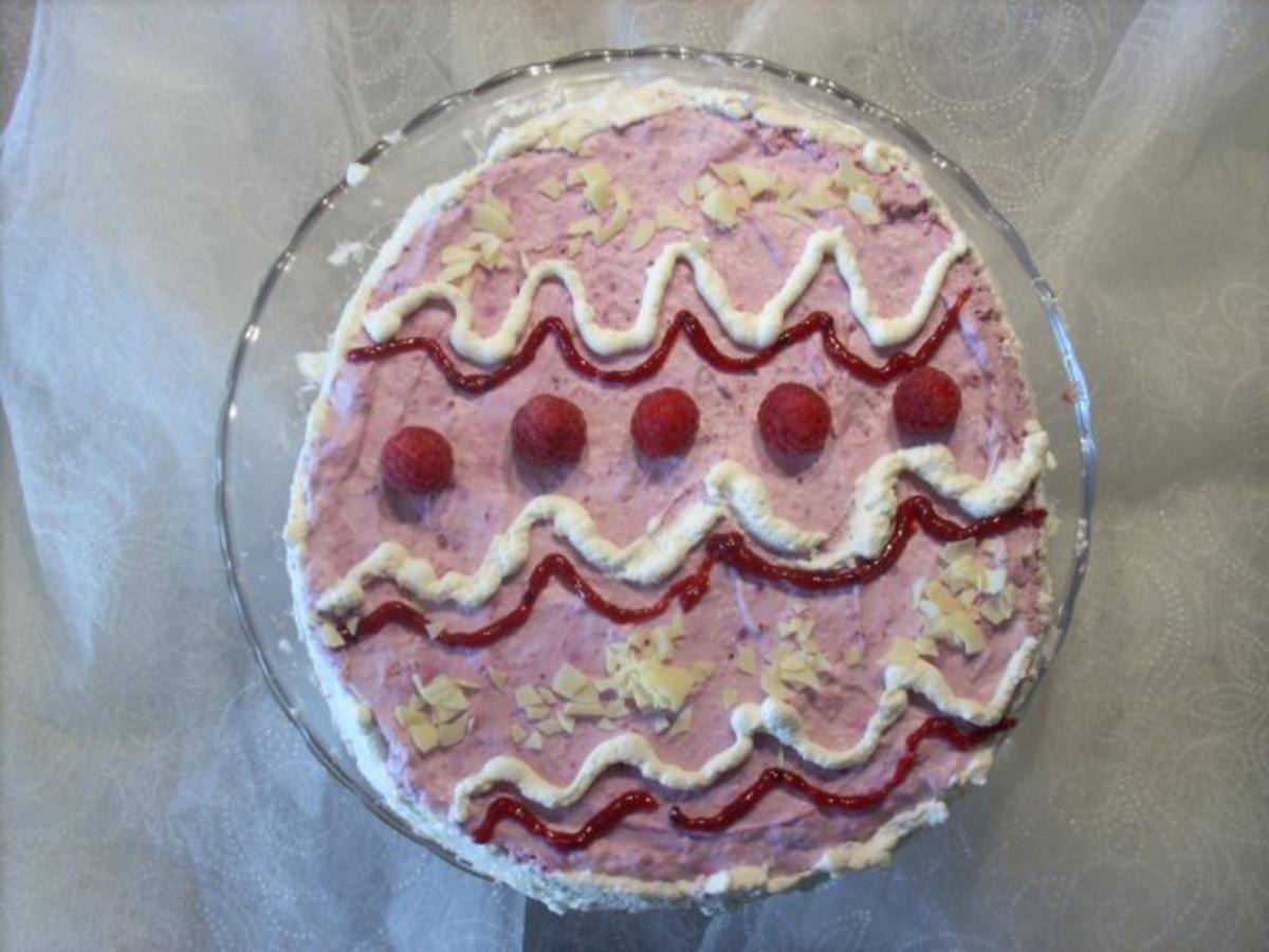 Himbeer-Osterei-Torte - Rezept - Bild Nr. 2