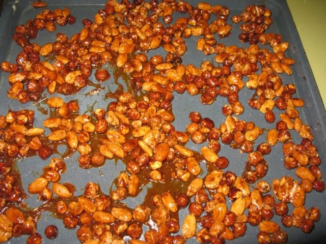 Gebrannte Mandeln / Haselnüsse - Rezept - Bild Nr. 5