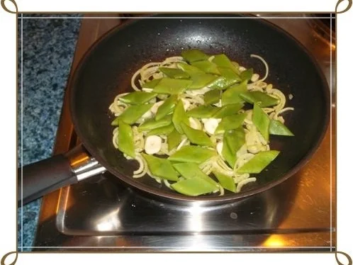 Bohnen Salat mit Tomaten und Zwiebel - Rezept - Bild Nr. 4