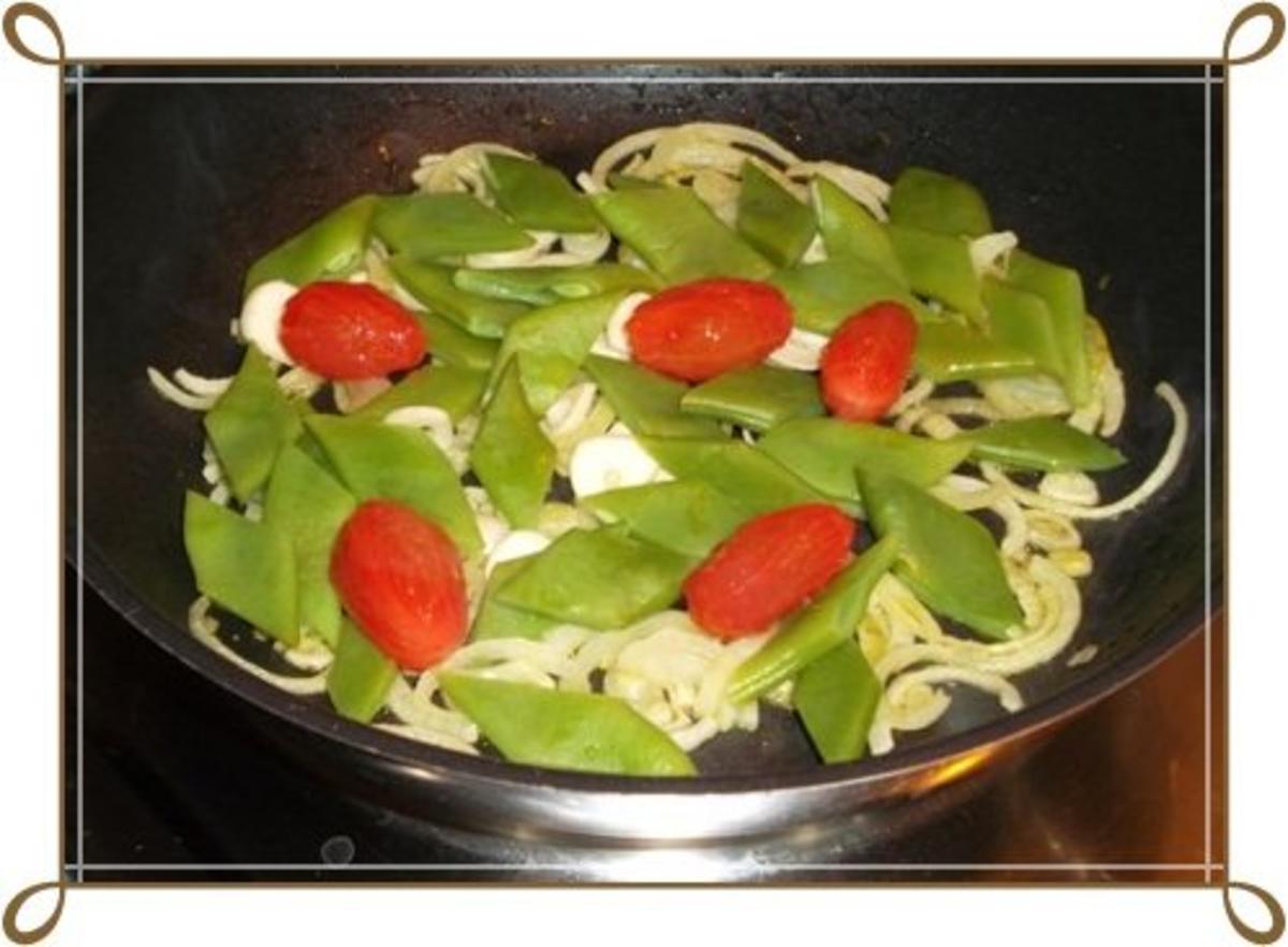 Bohnen Salat mit Tomaten und Zwiebel - Rezept - Bild Nr. 5