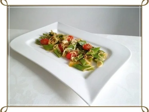 Bohnen Salat mit Tomaten und Zwiebel - Rezept - Bild Nr. 7