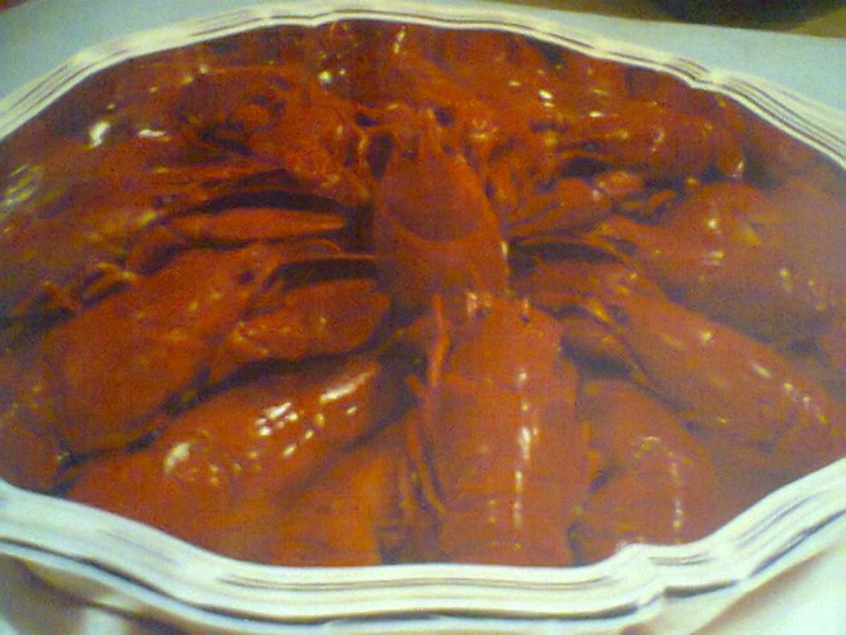 Schwimmende Krebse