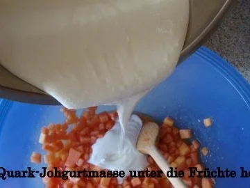 Papaya Quark-Joghurt-Sahne Torte - Rezept - Bild Nr. 10