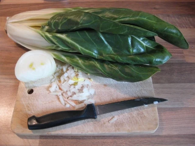 Mangold als Beilage - Rezept