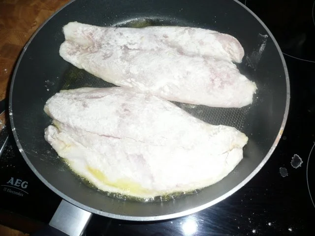 Kartoffelsalat warm und Viktoria Seebarschfilet - Rezept - Bild Nr. 4