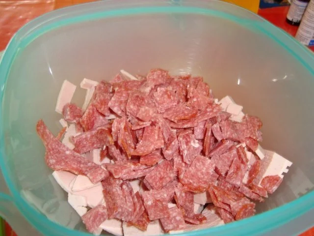 Rezept: Schweizer Wurstsalat Bild Nr. 4 Schweizer Wurstsalat - Rezept - Bild Nr. 4