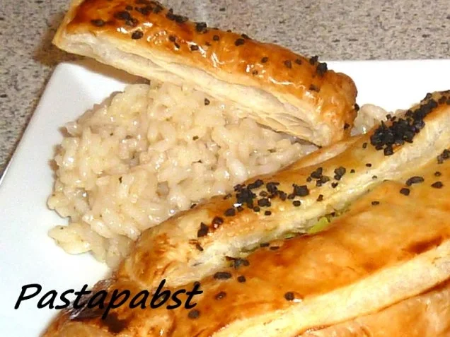 Lachs im Päckchen mit Zitronenreis - Rezept - Bild Nr. 3