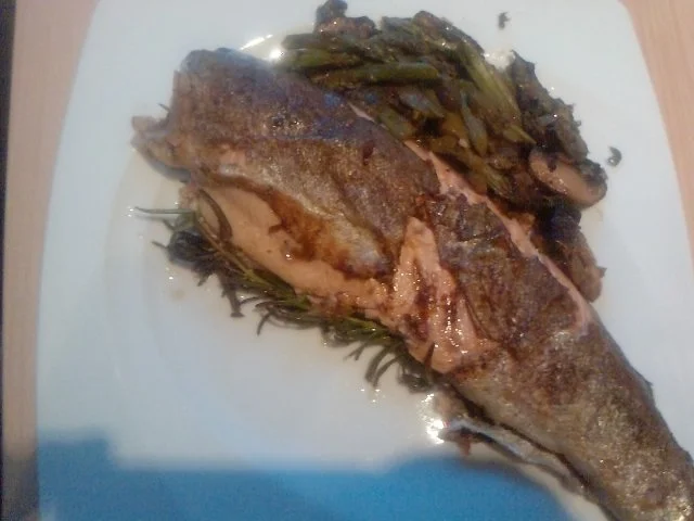 Bürgerliche Forelle mit Rosmarin geadelt - Rezept - Bild Nr. 7