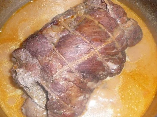 Rezept: Spießbraten mit Nudeln + Vielläppcher-Salat Bild Nr. 4 Spießbraten mit Nudeln + Vielläppcher-Salat - Rezept - Bild Nr. 4