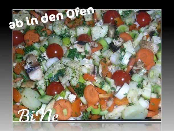 Rezept: BiNe` S OFENGEMUESE Bild Nr. 4 BiNe` S OFENGEMUESE - Rezept - Bild Nr. 4