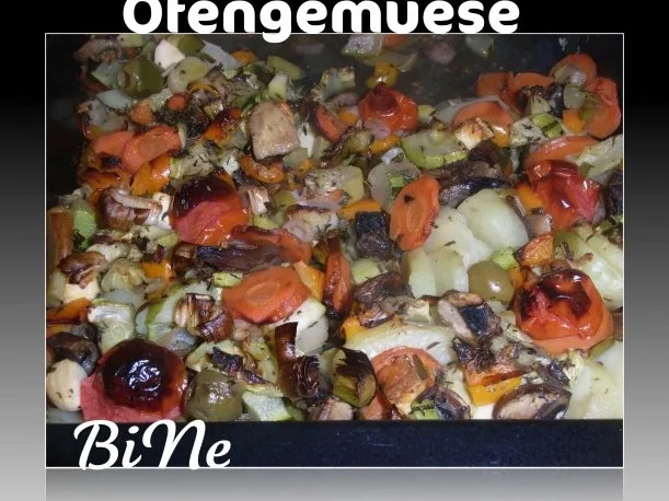Rezept: BiNe` S OFENGEMUESE Bild Nr. 5 BiNe` S OFENGEMUESE - Rezept - Bild Nr. 5