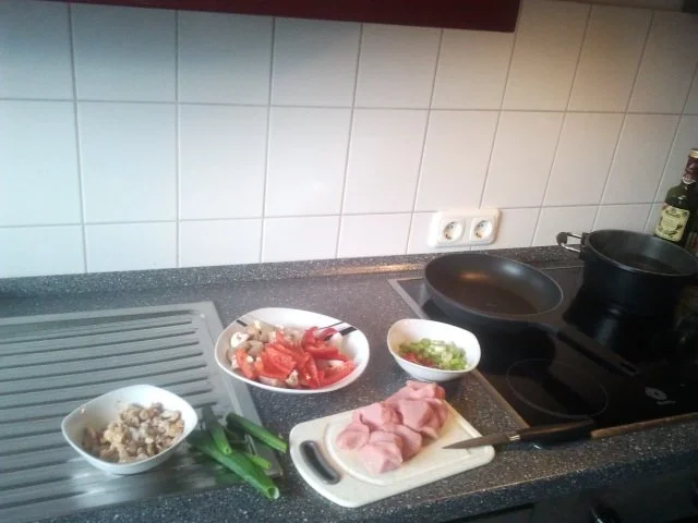 Filet / Kalbsmedaillons mit Pilzen auf Bandnudeln - Rezept - Bild Nr. 3