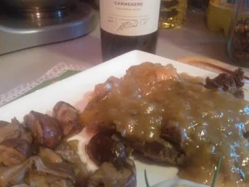 Rindfleisch mit Zwiebelsauce (westfaelisch) - Rezept - Bild Nr. 6