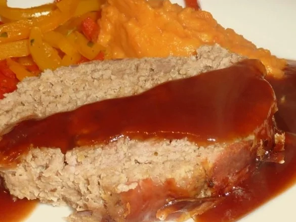 BBQ Hackbraten mit selbstgemachter BBQ Sauce - Rezept - Bild Nr. 2