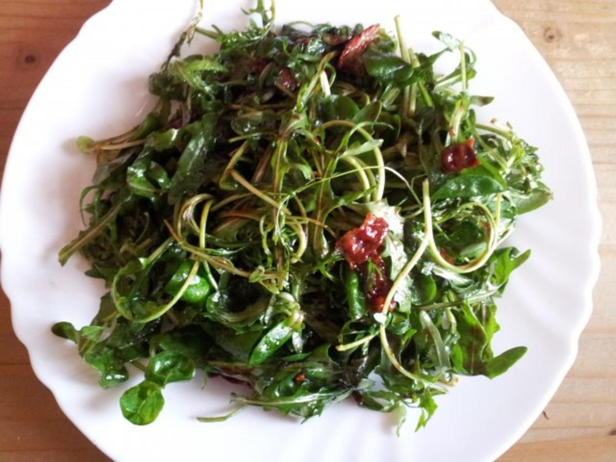 Rucola-Feldsalat mit Bacon - Rezept mit Bild - kochbar.de