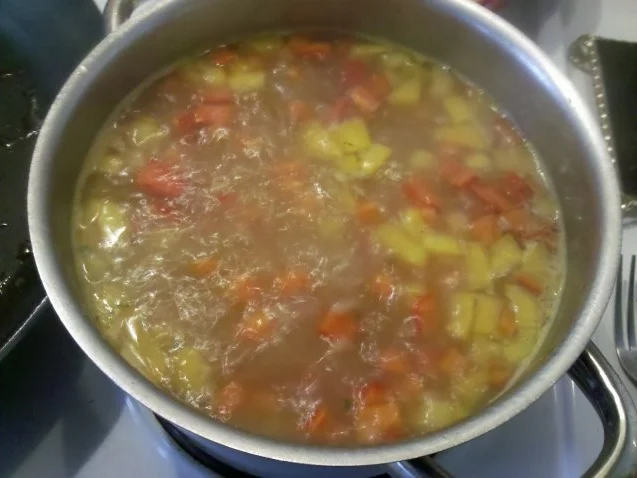 Fisch: Pikantes Kabeljaufilet mit Gemüsereis und Senf-Dill-Soße - Rezept - Bild Nr. 7