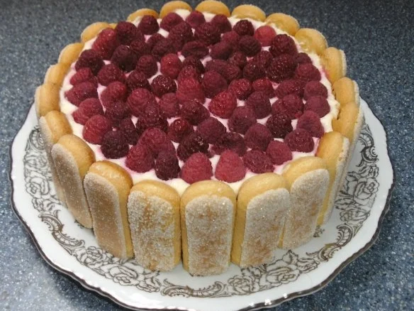 Rezept: Himbeer-Charlotte Himbeer-Charlotte - Rezept