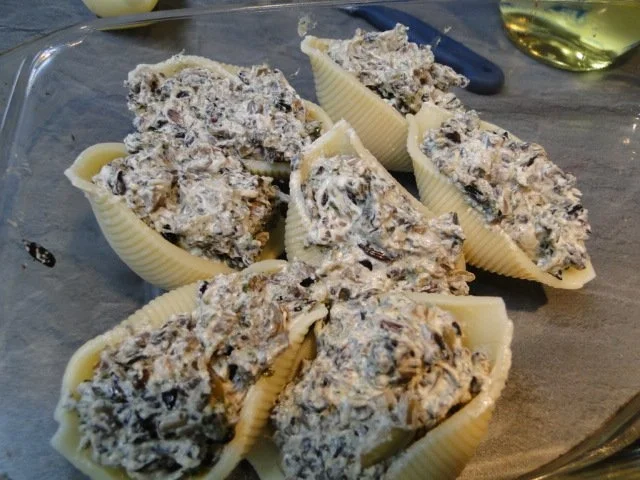 Hauptgang: fleischlos gefüllte Muschelnudeln - Rezept - Bild Nr. 10