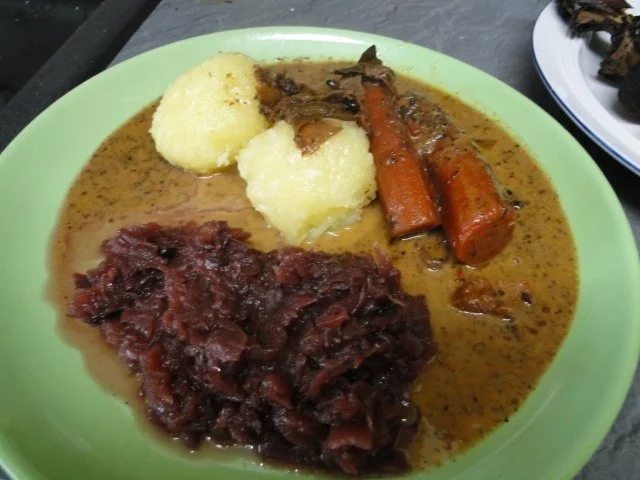 Rehunterschenkel in Rotwein - Rezept - Bild Nr. 12