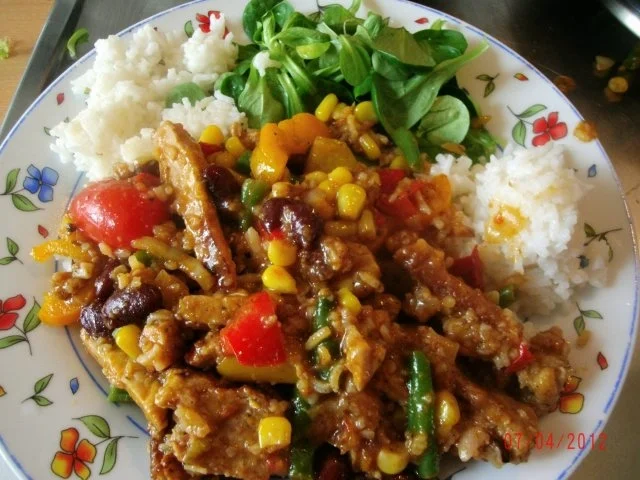 Rezept: Restefleisch-Gemüsepfännchen Bild Nr. 9 Restefleisch-Gemüsepfännchen - Rezept - Bild Nr. 9