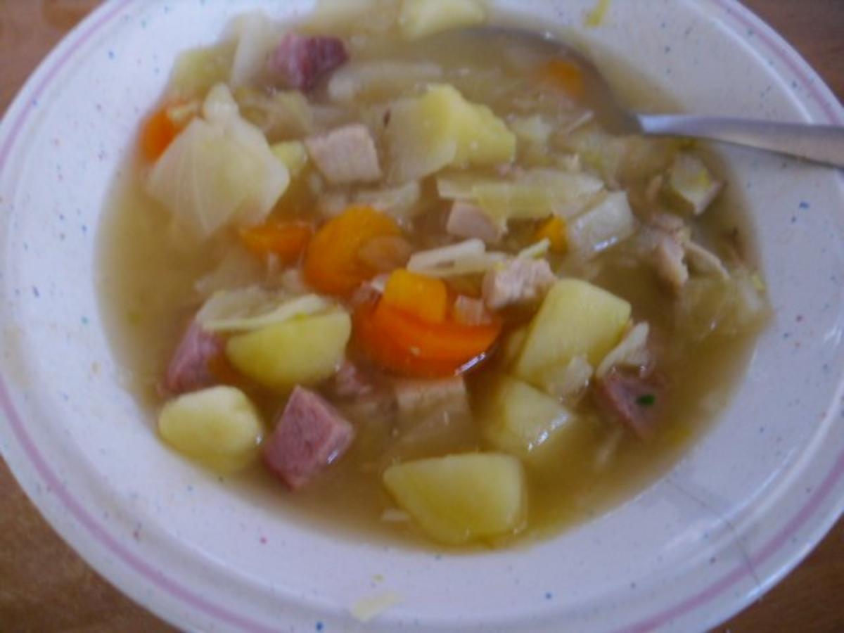 Bilder für Weißkraut-Porree Eintopf - Rezept