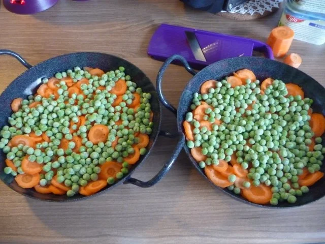 Fleischlos : Schnelle Pfanne / Gemüse überbacken - Rezept - Bild Nr. 6