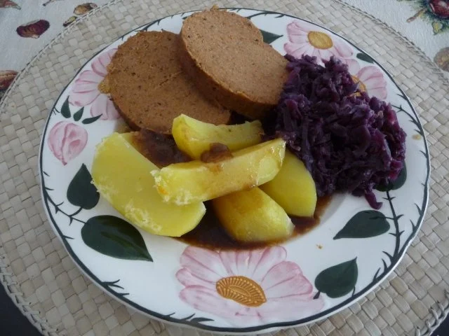 Rezept: Fleischlos : Ostersonntags"Braten" Fleischlos : Ostersonntags"Braten" - Rezept