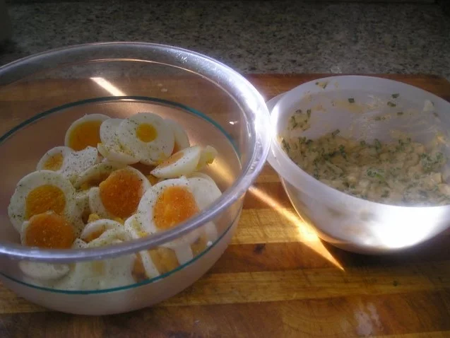 Rezept: Eiersalat Bild Nr. 3 Eiersalat - Rezept - Bild Nr. 3