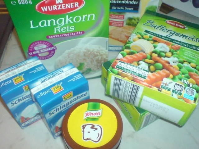 gemüsefrikassee mit kleinen bratklopsen - Rezept - Bild Nr. 2