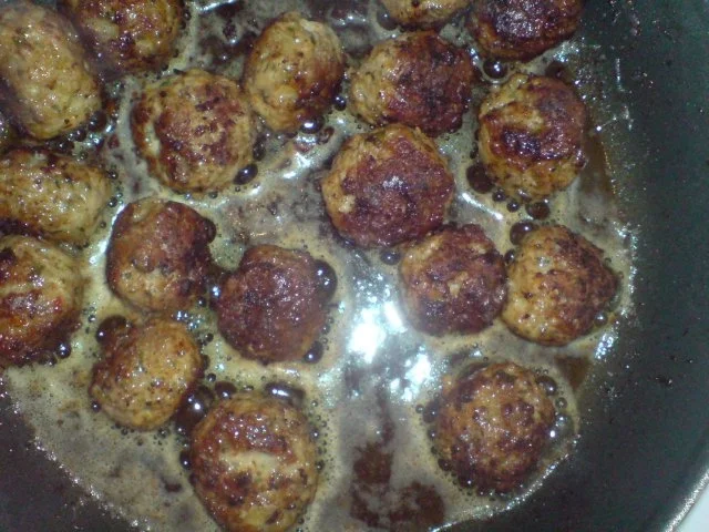 gemüsefrikassee mit kleinen bratklopsen - Rezept - Bild Nr. 4