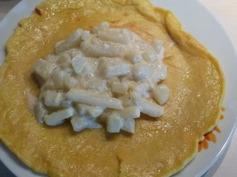 Rezept: Herzhafte Pfannkuchen mit Gemüse Bild Nr. 2 Herzhafte Pfannkuchen mit Gemüse - Rezept - Bild Nr. 2