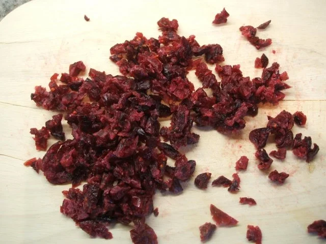 Plätzchen: Mandelkrokant mit Cranberries - Rezept - Bild Nr. 3