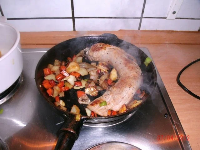 Schweinefilet mit Rahmchampignons oder Bluko - Rezept - Bild Nr. 4