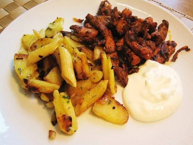 Nudeln mit Kartoffeln gebraten ... - Rezept - Bild Nr. 3