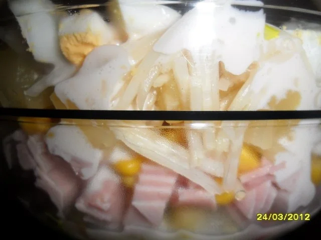 Schichtsalat - Rezept