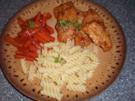 Scharfes Honig-Schnitzel mit Möhrengemüse - Rezept