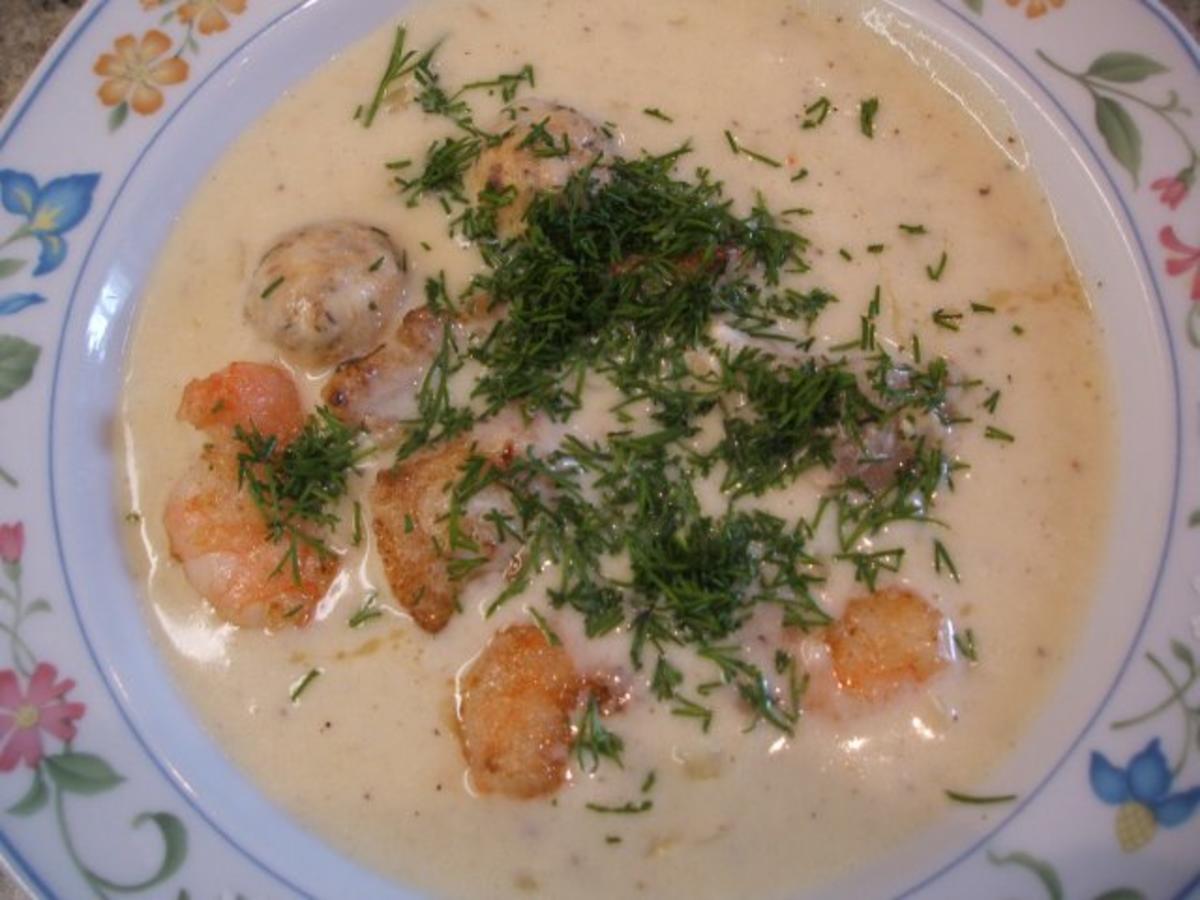 Bilder für Suppen: Fenchelsuppe mit Edelfischen - Rezept