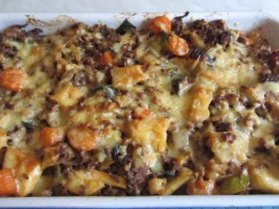 " Olli´s Ofennudeln mit Hackfleisch" - Rezept - Bild Nr. 2