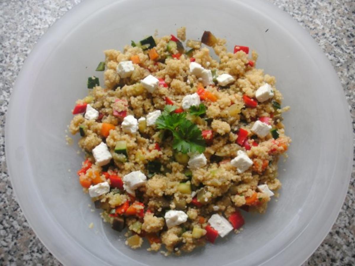 Couscous Gemuse Salat Rezept Mit Bild Kochbar De