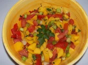 Fruchtige Tomaten-Mango-Salsa - Rezept