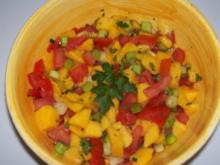 Fruchtige Tomaten-Mango-Salsa - Rezept