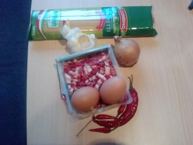 Rezept: Spaghetti Carbornara genightcookert ;-)) Bild Nr. 2 Spaghetti Carbornara genightcookert ;-)) - Rezept - Bild Nr. 2