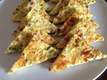 Rezept: Käse-Schinken-Ecken Käse-Schinken-Ecken - Rezept