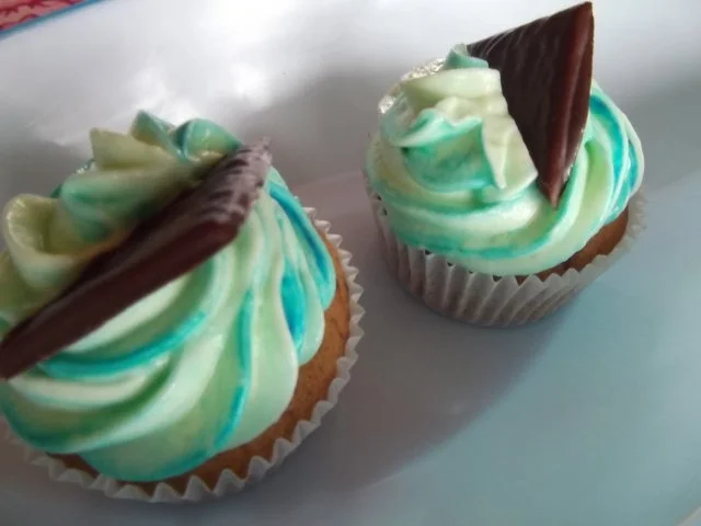 Rezept: After Eight Cupcakes After Eight Cupcakes - Rezept