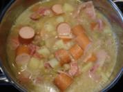 Deftiger Erbseneintopf - Rezept