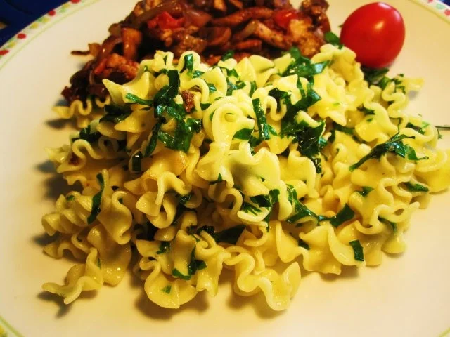 Butternudeln mit taufrischem Bärlauch - Rezept - Bild Nr. 6