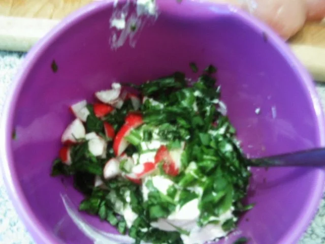 Hähnchenbrust mit einer Bärlauchfüllung - Rezept - Bild Nr. 3