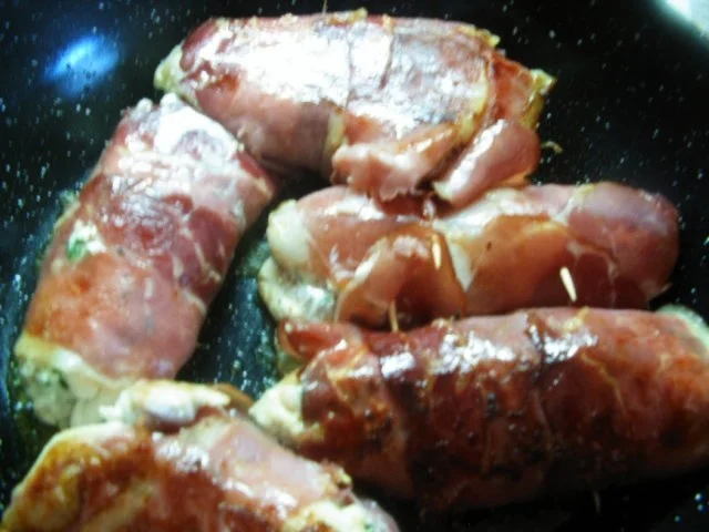 Hähnchenbrust mit einer Bärlauchfüllung - Rezept - Bild Nr. 6