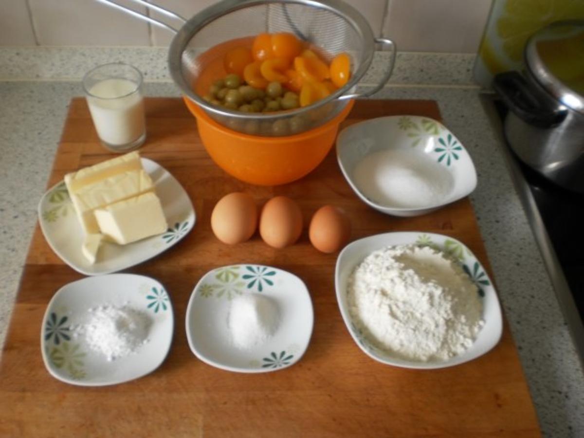 Stachelbeer-Aprikosen-Rührkuchen vom Land - Rezept - Bild Nr. 2